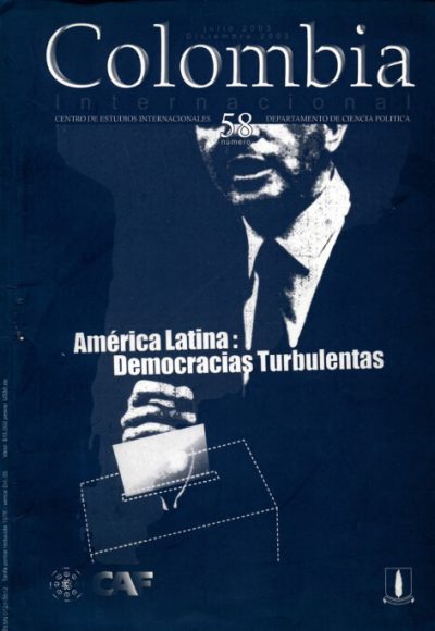 Revista Colombia Internacional 58 de la Universidad de los Andes