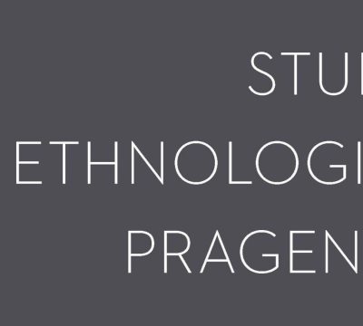 Obálka Studia Ethnologica Pragensia 2016