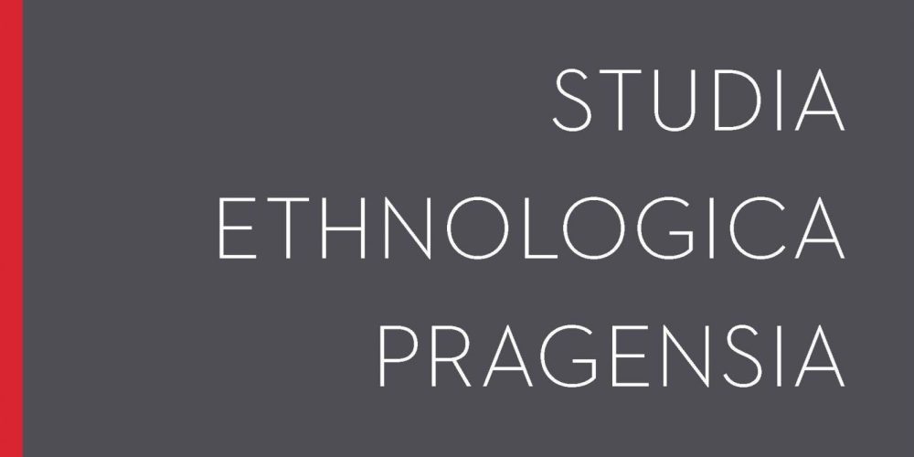 Obálka Studia Ethnologica Pragensia 2016
